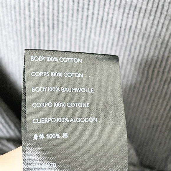 Free People Revolve Slit Back Oversized Amelia Thermal in Black Size XS - Picture 7 of 8